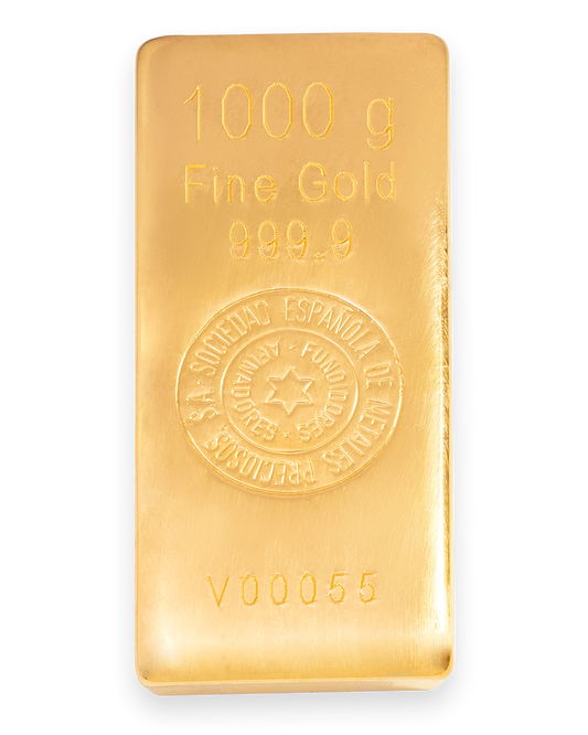 Lingote de Oro 1000 gramos