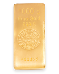 Lingote de Oro 1000 gramos