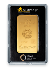 Lingote de Oro 100 gramos