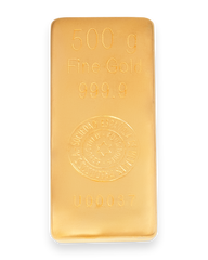 Lingote de Oro 500 gramos