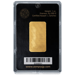 Lingote de Oro 1 OZ